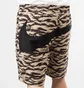 Nike NSW Printed Swoosh Woven Shorts (Khaki / Schwarz)