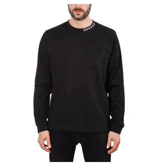 Stüssy Diamonds LS Crew (Schwarz)
