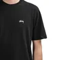 Stüssy Stock Logo Tee (Schwarz)