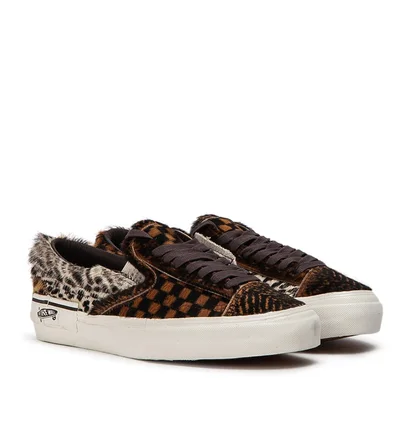 Vans Slip-On Cap LX 'Cut and Paste Animal Pack' (Braun)