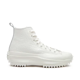 Converse Run Star Hike Platform Croco Embossed (Weiß)
