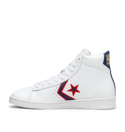 Converse Pro Leather 'Pistons' (Weiß / Rot / Blau)