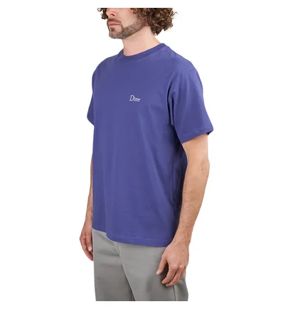 Dime Classic Small Logo T-Shirt (Blau)
