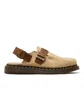 Dr. Martens Jorge Made in England Suede Mules (Braun / Gum)