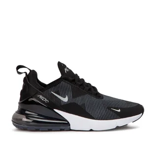 Nike Air Max 270 Knit Jacquard GS (Schwarz / Grau)