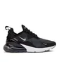 Nike Air Max 270 Knit Jacquard GS (Schwarz / Grau)