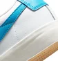 Nike Blazer Low Leather (Weiß / Hellblau)