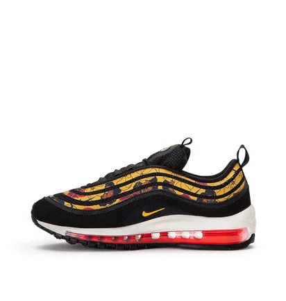 Nike WMNS Air Max 97 SE 'Floral' (Schwarz / Gelb)