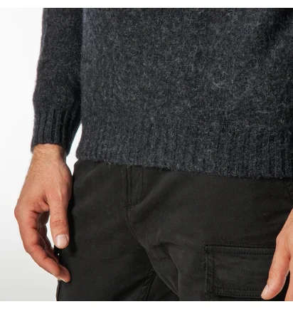 Norse Projects Birnir Fairisle (Grau Meliert)