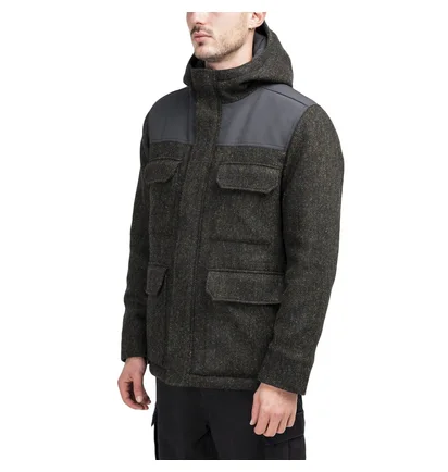 Norse Projects Nunk Harris Tweed (Schwarz)