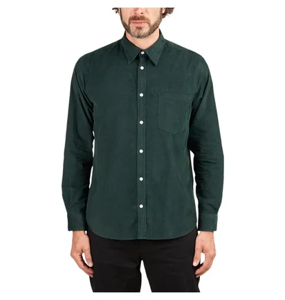 Norse Projects Osvald Corduroy Shirt (Grün)