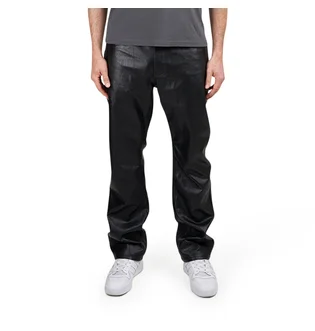 Pleasures Vegan 5 Leather Pocket Pant (Schwarz)