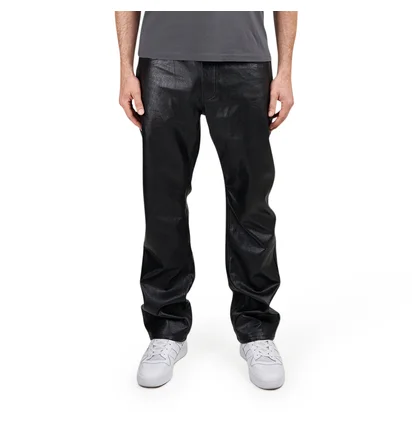 Pleasures Vegan 5 Leather Pocket Pant (Schwarz)