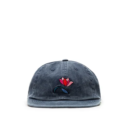 Parra Secret Flower 6-Panel Hat (Navy)