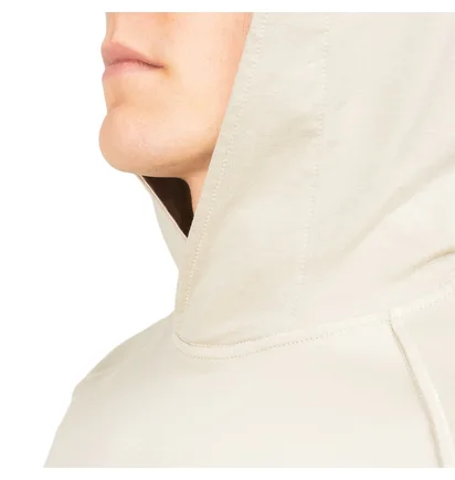 Stone Island Ghost Piece Cotton Stretch Fleece Hoodie (Beige)