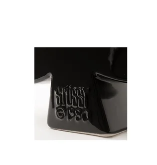 Stüssy Ceramic Club Vase (Schwarz)