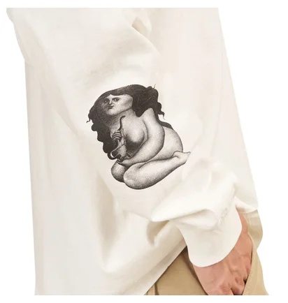 Stüssy Venus Pigment Dyed Longsleeve (Weiss)