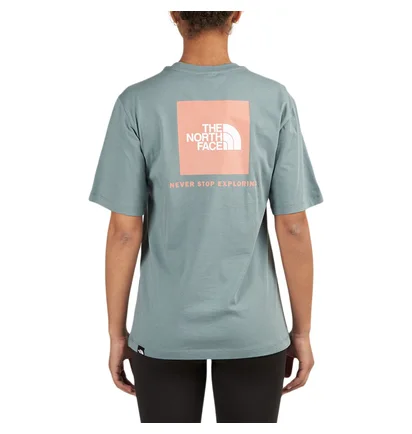 The North Face WMNS Relaxed Redbox Tee (Blau)