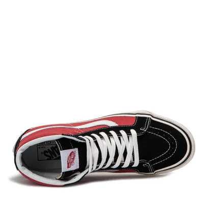 Vans SK8-Hi 38 DX Anaheim Factory (OG Schwarz / Rot)