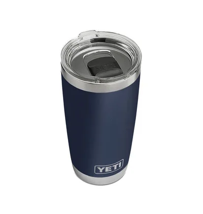 Yeti Rambler 20oz (591ml) Becher (Navy)