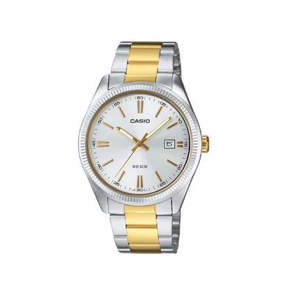 Casio MTP-1302PSG-7AVEF (Silber/Gold)