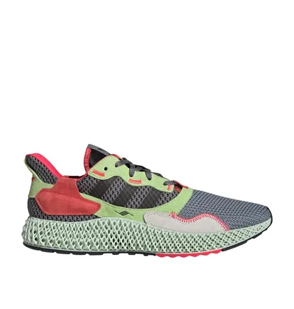 adidas ZX 4000 4D (Grau / Gelb / Rot)