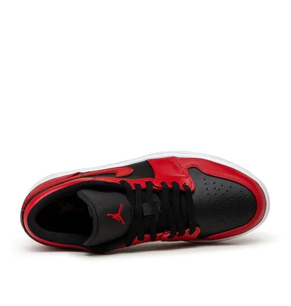 Air Jordan 1 Low 'Reverse Bred' (Rot / Schwarz)