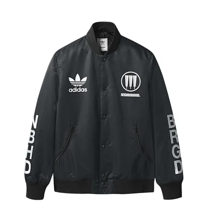 adidas x Neighborhood NBHD Stadium Jacket (Schwarz)