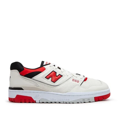 New Balance BB550VTB (Weiß / Rot)