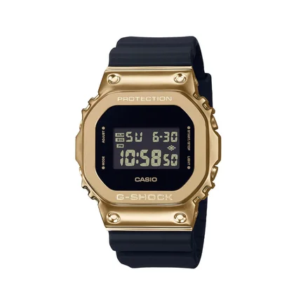 Casio G-Shock GM-5600G-9ER (Schwarz / Gold)