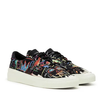 Converse x Basquiat Skid Grip OX (Schwarz / Multi)