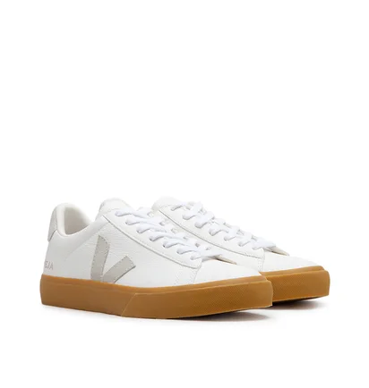 Veja WMNS Campo Chromefree Leather (Weiß / Grau)