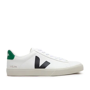 Veja Campo Chromefree Leather (Weiß / Schwarz / Grün)