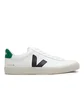 Veja Campo Chromefree Leather (Weiß / Schwarz / Grün)