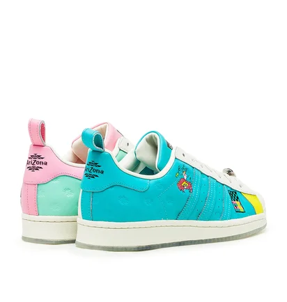 adidas x Arizona Iced Tea Superstar (Hellgrün / Pink)