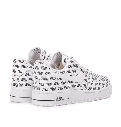 Nike Air Force 1 '07 Low QS 'Logos Pack' (Weiß)