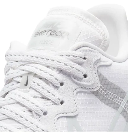 Nike Air Force 1 React QS 'White Ice' (Weiß / Grau / Blau)
