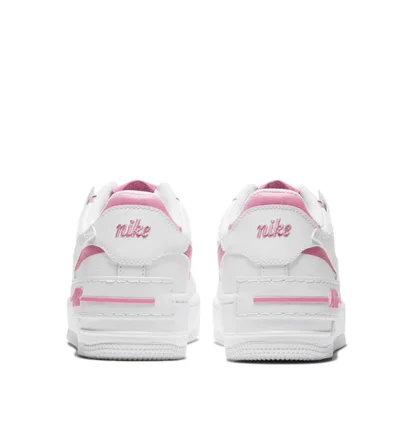 Nike WMNS Air Force 1 Shadow Low (Weiß / Rosa)