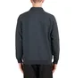 Parra Bird Face Font half Zip Polo Sweatshirt (Navy)