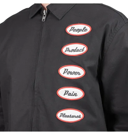 Pleasures Power Gas Station Jacket (Schwarz)