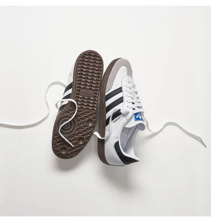 adidas Samba OG (Weiß / Schwarz)