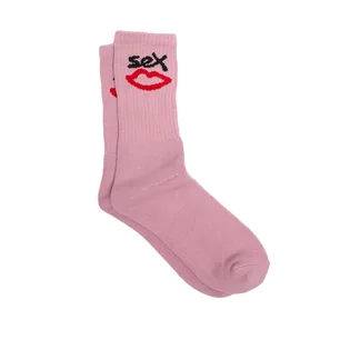 Sex Skateboards Logo Socks (Rosa)