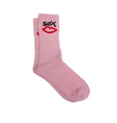 Sex Skateboards Logo Socks (Rosa)