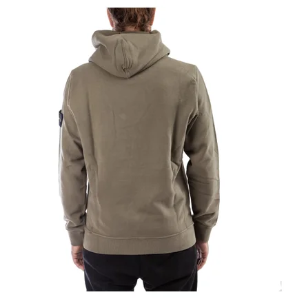 Stone Island Hooded Sweater (Oliv)