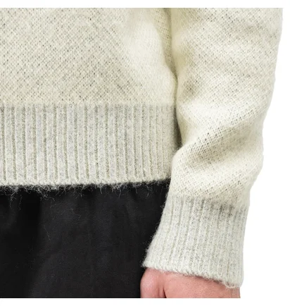 Stüssy 8 Ball Heavy Brushed Mohair Sweater (Cream)