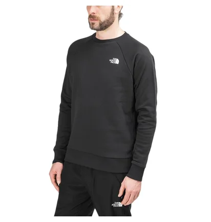The North Face Raglan Redbox Crewneck (Schwarz)