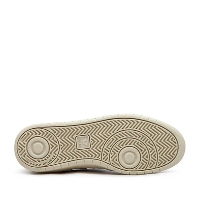 Veja V-12 Leather (Weiß / Grau)