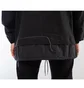 Y-3 Sashiko Layered Hoodie (Schwarz)