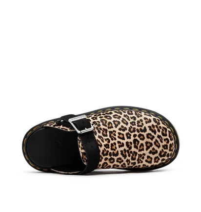 Dr. Martens ZebZag Mule (Leopard)