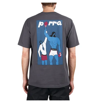 by Parra Round 12 T-Shirt (Dunkelgrau / Multi)